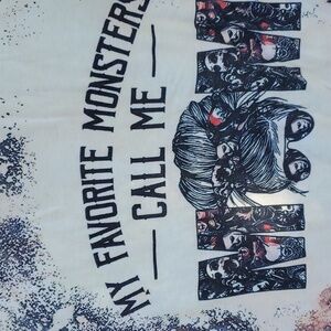 Woman's Med T-shirt. "My Favorite Monsters Call Me Mom"